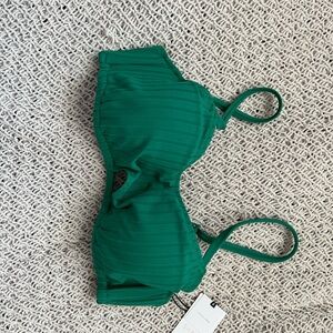 Shade & Shore Green Bikini Top